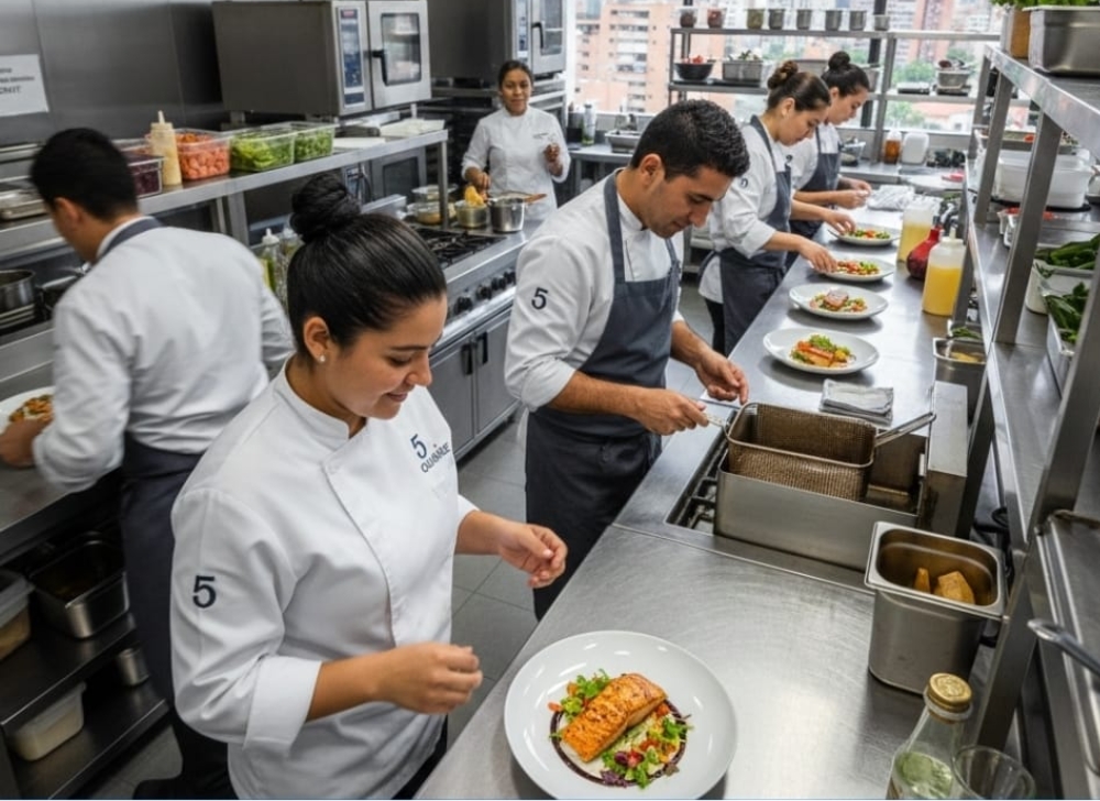 Primer Cocinero Líder para Operación Gastronómica de Alto Nivel en el Sector Hotelero​ Teusaquillo, Bogotá, Colombia